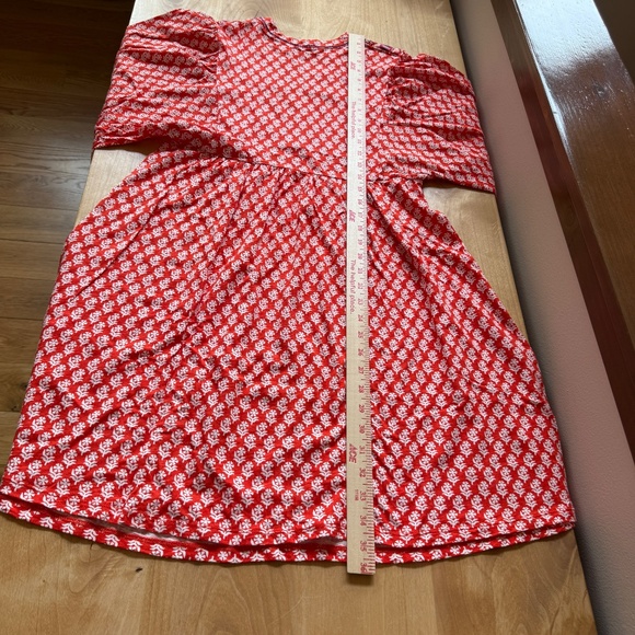 BODEN DRESS MODAL BLD EMBROIDERY PULL ON FLORAL BOHO ARTSY COTTAGECORE WHIMSY 8R - Picture 11 of 12